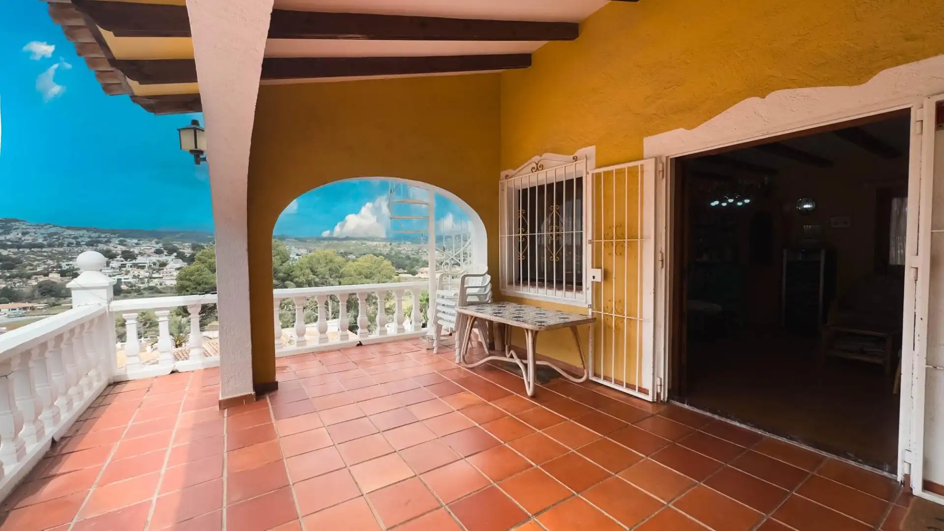 Terraza de Casa o chalet en venta en Moraira con Jardín privado, Terraza y Trastero