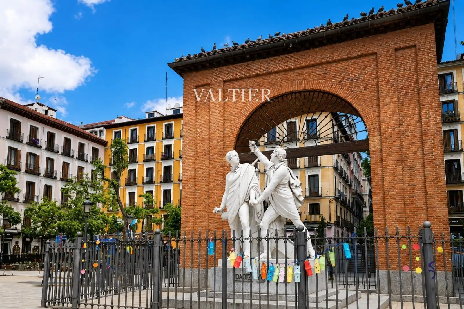 Exterior view of Flat for rent in Madrid  with Air Conditioner, Storage room and Furnished