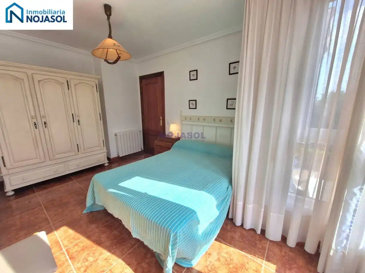 Schlafzimmer von Wohnung zur Miete in Noja mit Heizung, Privatgarten und Terrasse