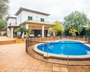 Swimming pool of House or chalet to rent in  Palma de Mallorca  with Air Conditioner, Heating and Private garden