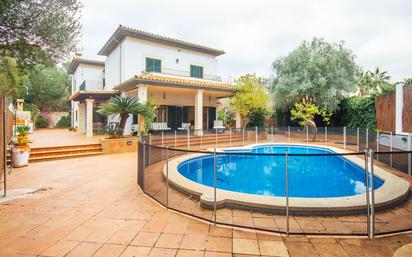 Swimming pool of House or chalet to rent in  Palma de Mallorca  with Air Conditioner, Heating and Private garden