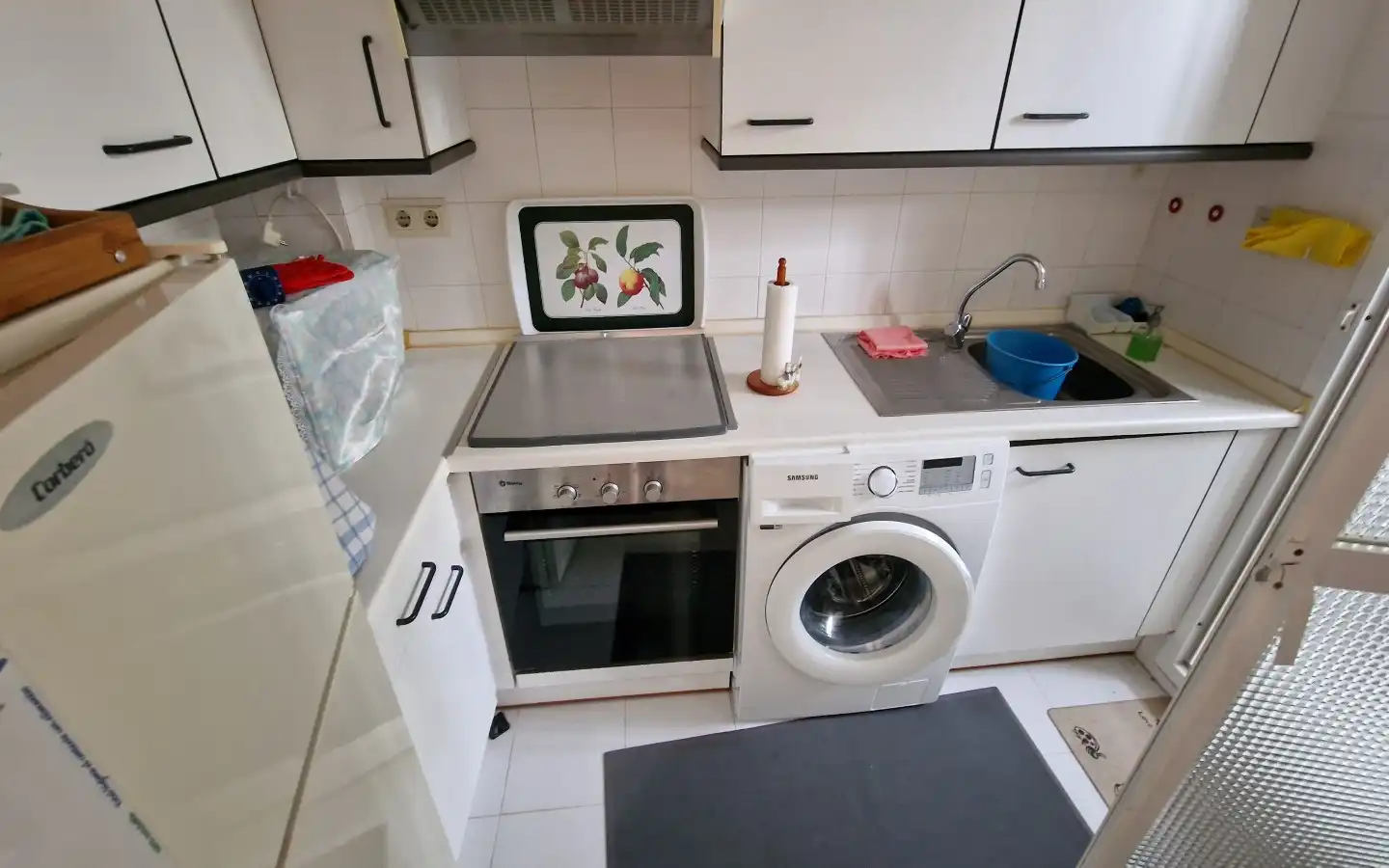 Cuina de Apartament en venda en Mijas amb Aire condicionat, Terrassa i Moblat