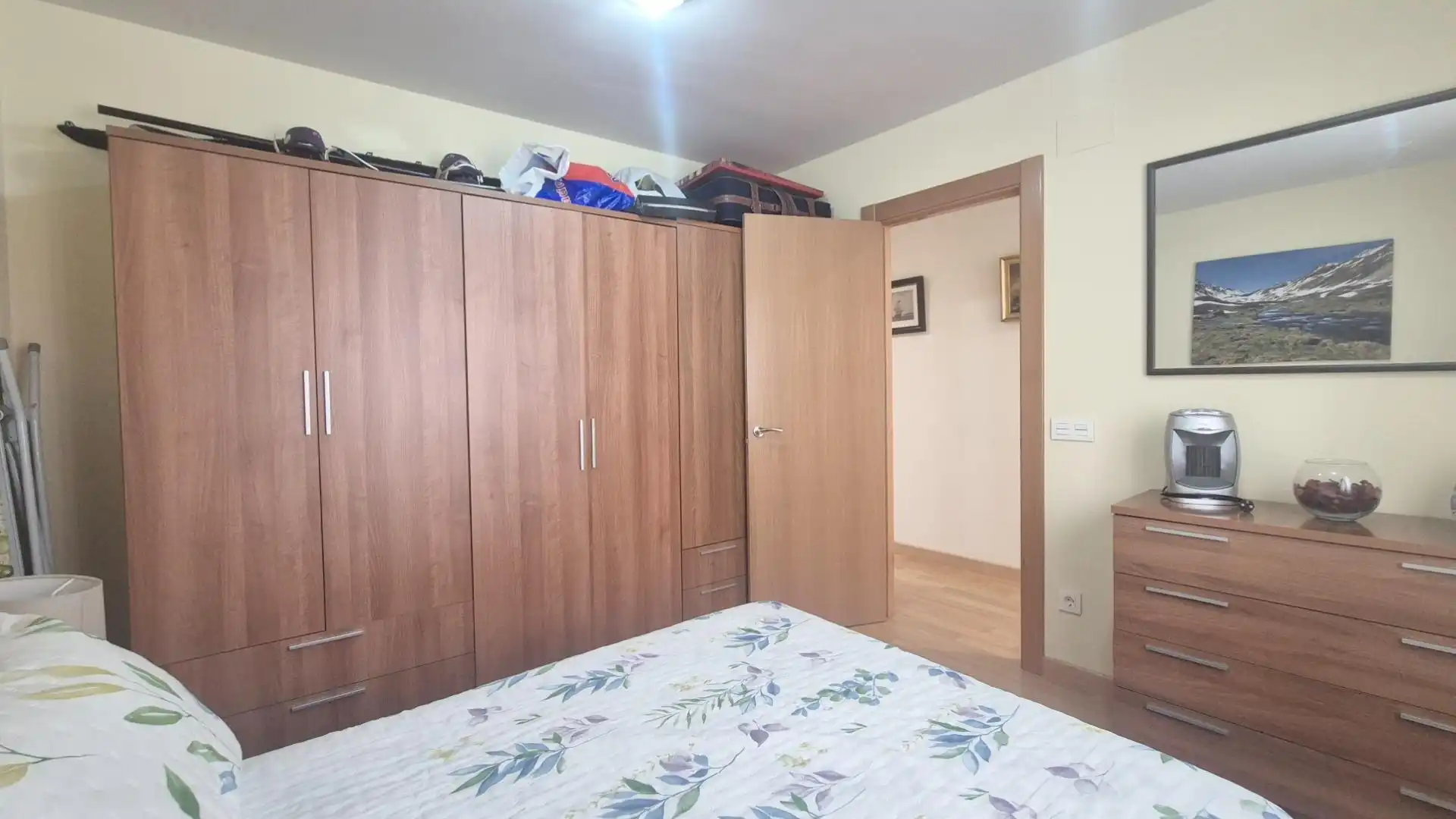 Schlafzimmer von Wohnung zum Verkauf in Calzada de Valdunciel mit Heizung und Möbliert