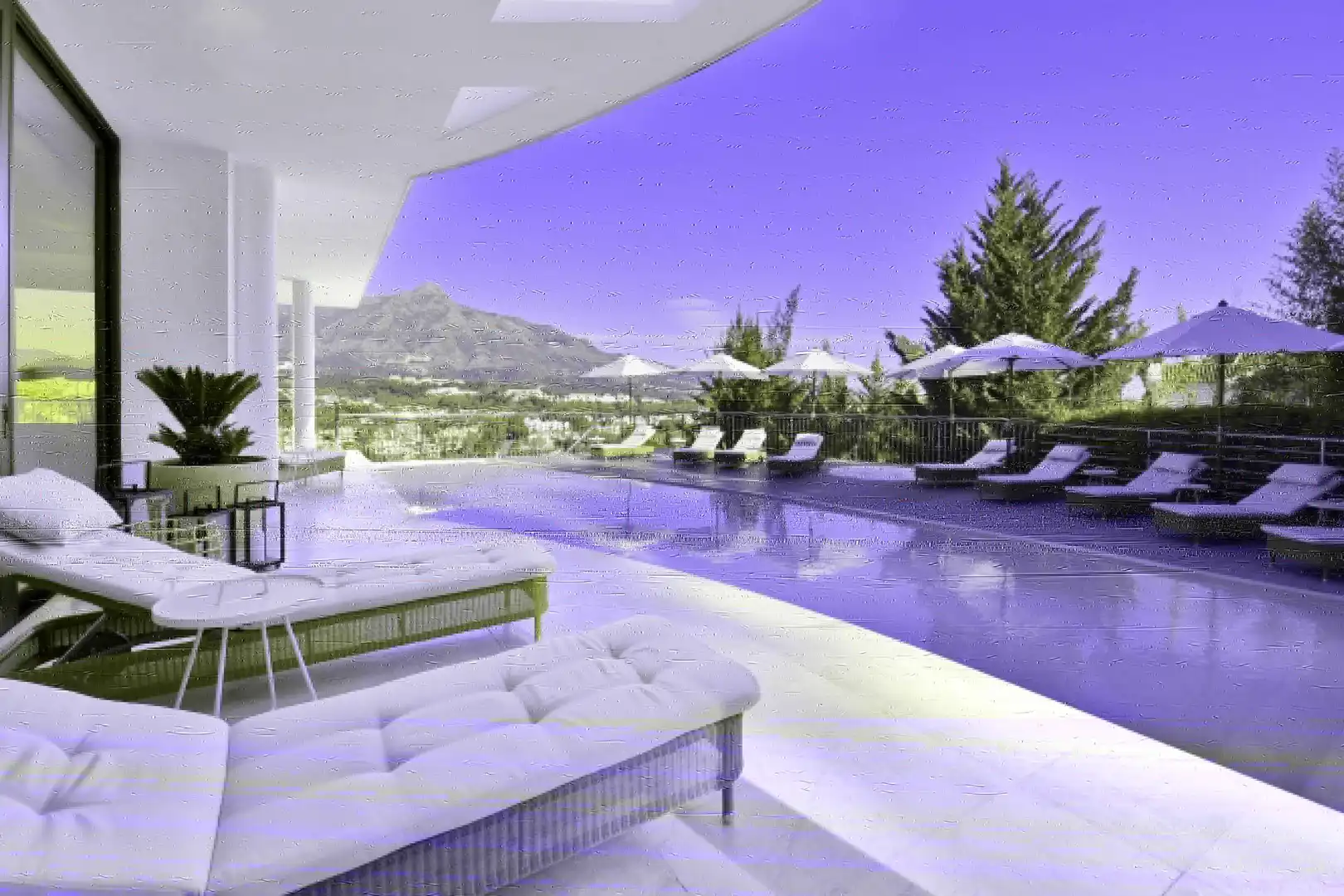 Terrace of Houses for sale in Marbella  with Private garden, Terrace and Swimming Pool
