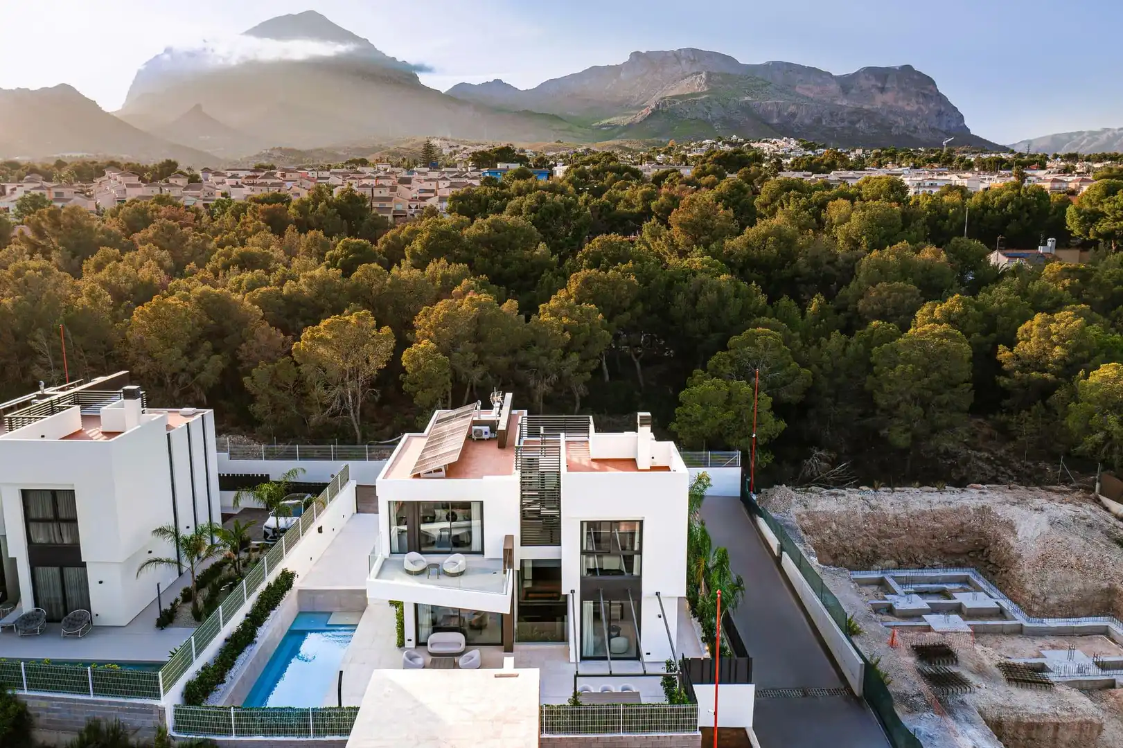 Exterior view of Houses for sale in La Nucia