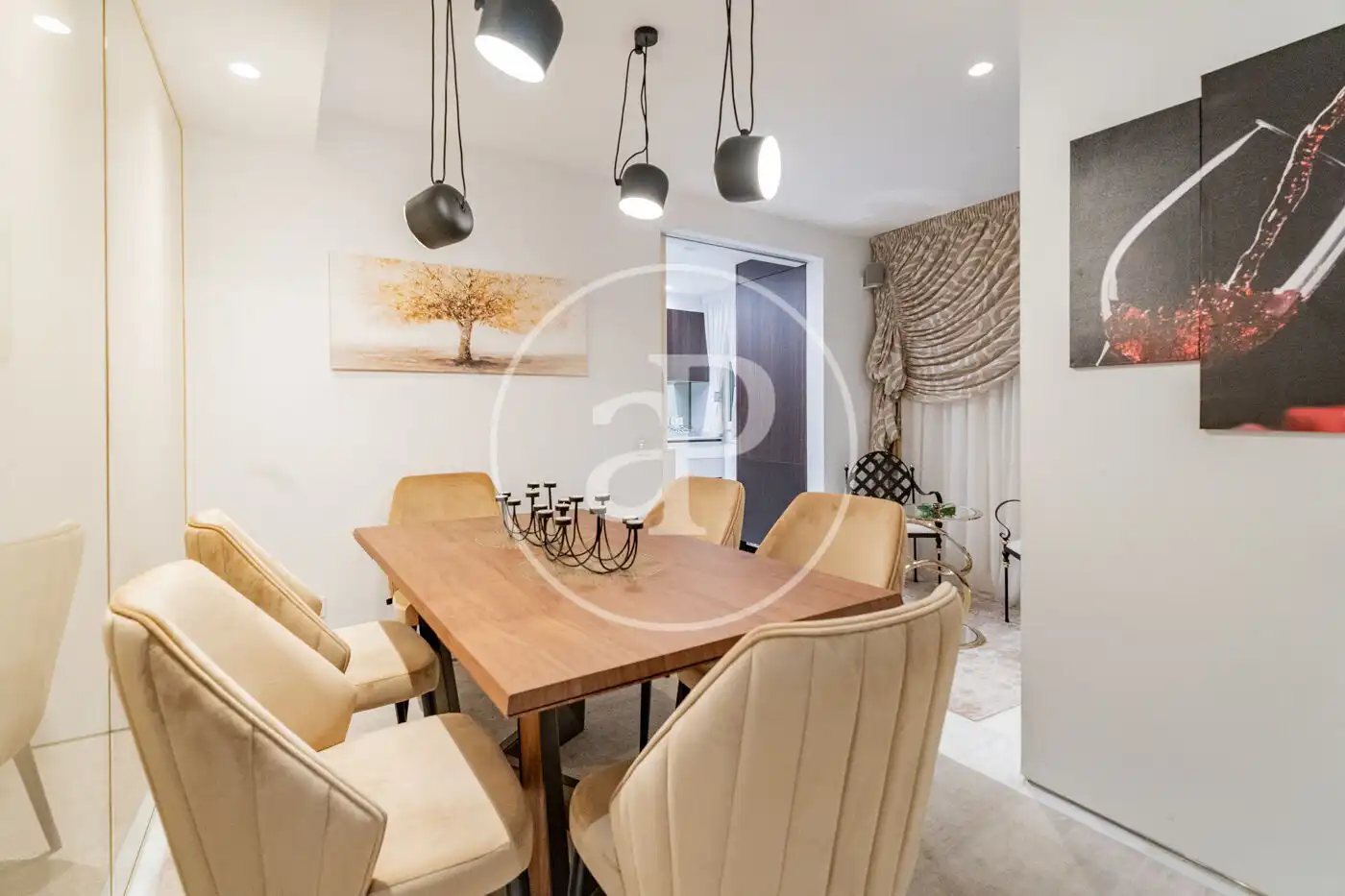 Comedor de Piso en venta en Madrid con Aire acondicionado, Calefacción y Jardín privado