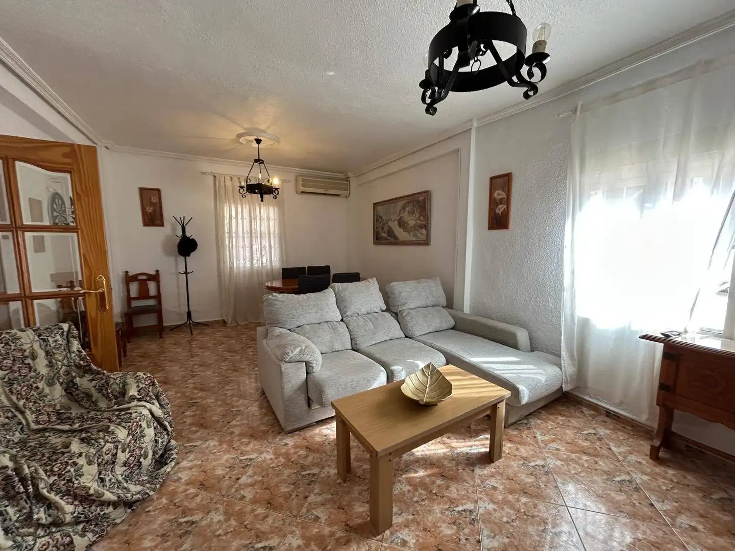 Living room of Houses for sale in Aspe  with Air Conditioner, Private garden and Terrace
