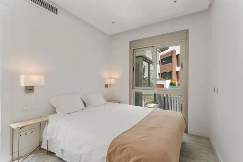 Bedroom of Detached homes for rent in Marbella  with Air Conditioner, Heating and Private garden