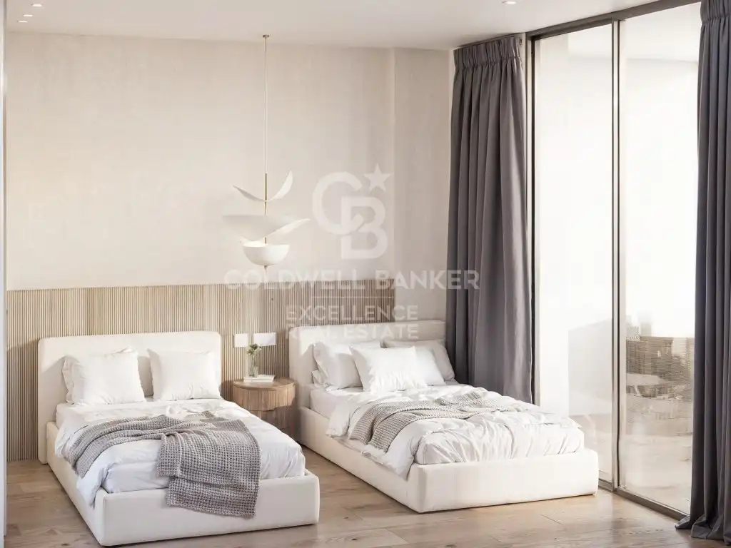 Schlafzimmer von Wohnung zum Verkauf in La Nucia mit Privatgarten, Terrasse und Schwimmbad