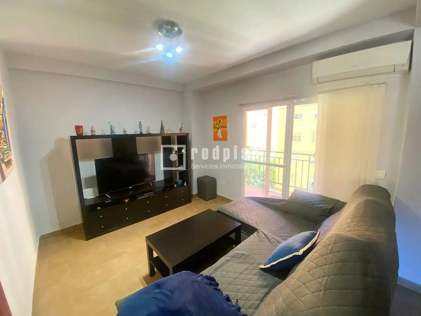 Sala d'estar de Pis en venda en Málaga amb Aire condicionat, Calefacció i Terrassa
