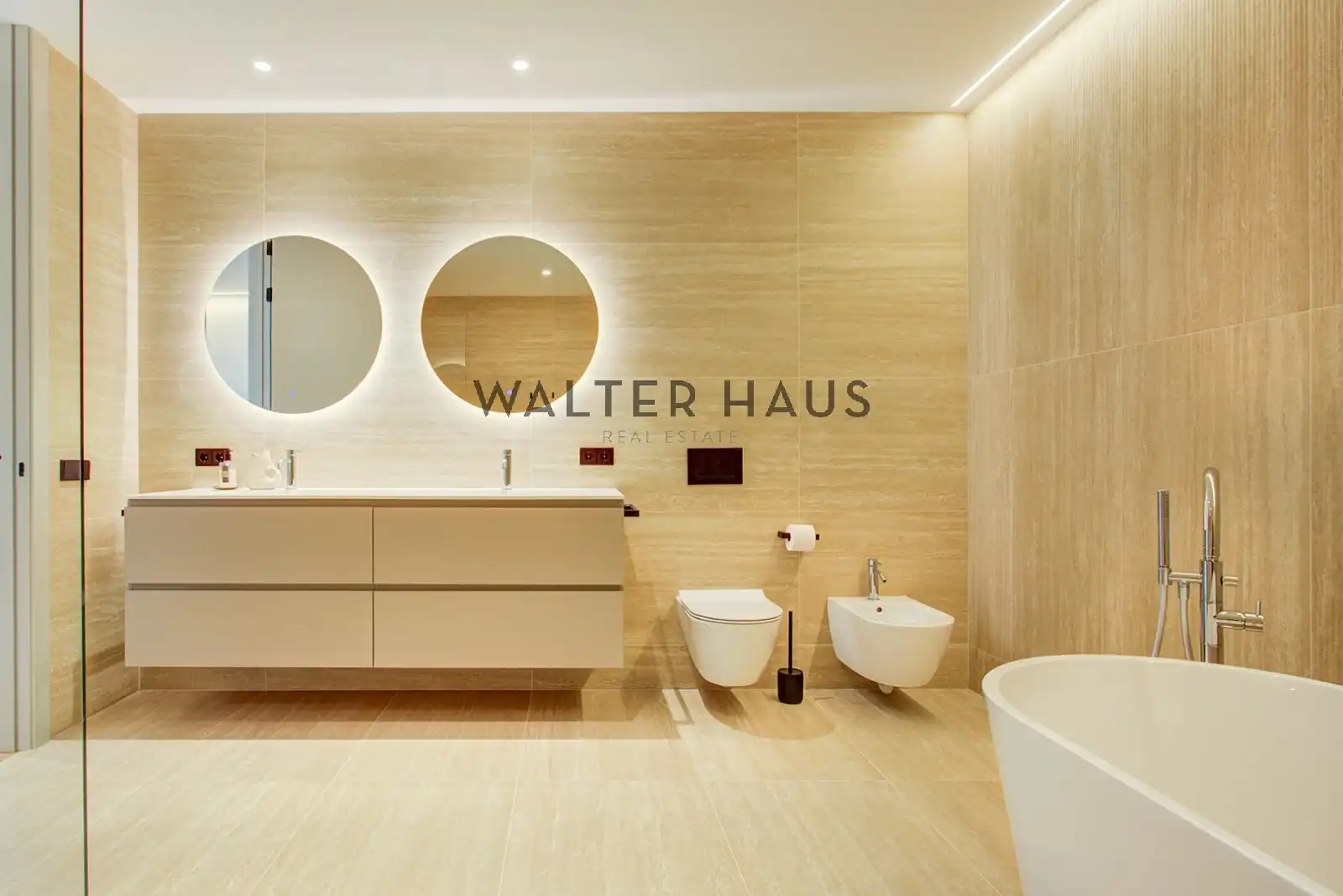 Bathroom of Houses for rent in Calonge i Sant Antoni  with Air Conditioner, Heating and Private garden