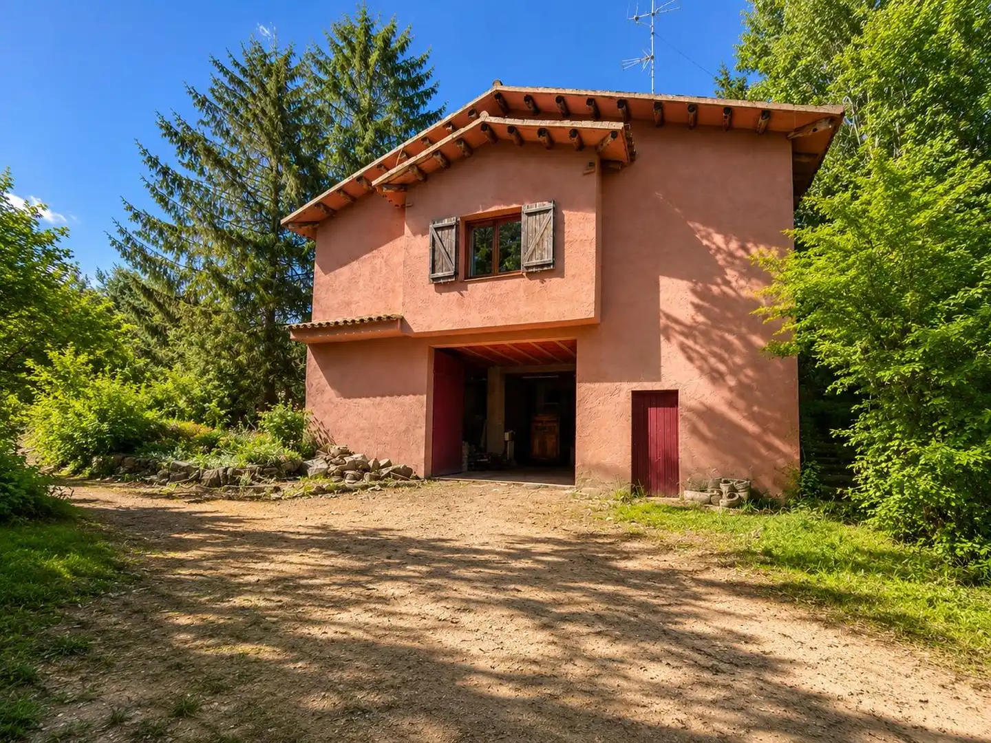 Vista exterior de Casa o chalet en venta en Prades con Calefacción, Jardín privado y Terraza