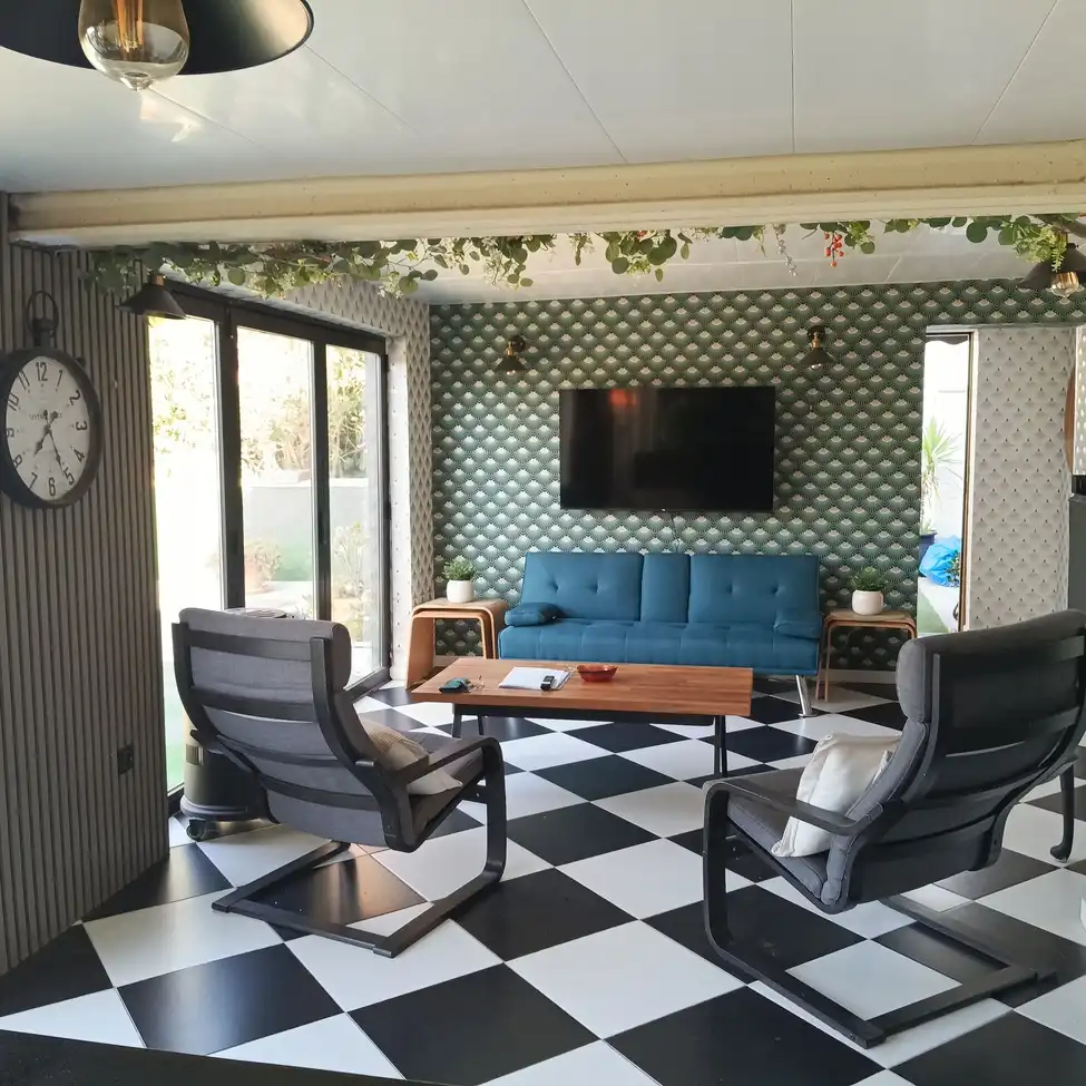 Sala d'estar de Casa o xalet en venda en Murcia amb Piscina