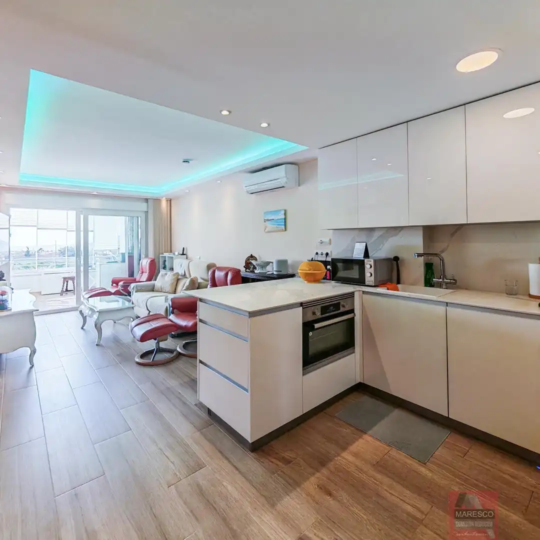 Kitchen of Apartments for sale in Málaga  with Air Conditioner, Heating and Terrace