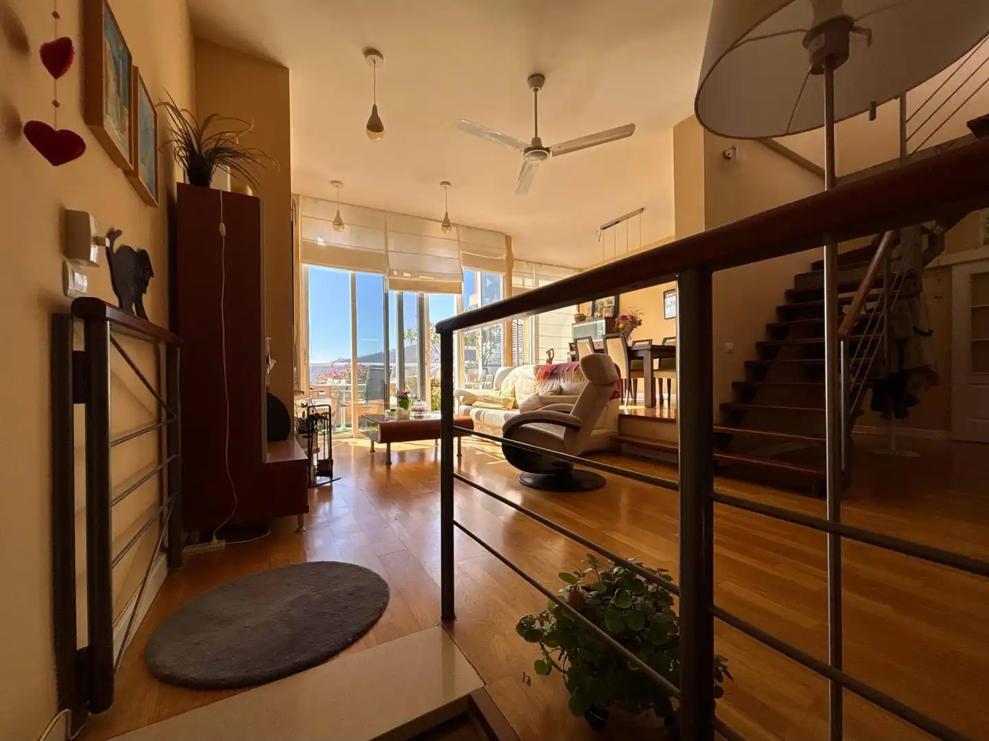 Sala de estar de Ático en venta en Güímar con Parquet, Terraza y Balcón