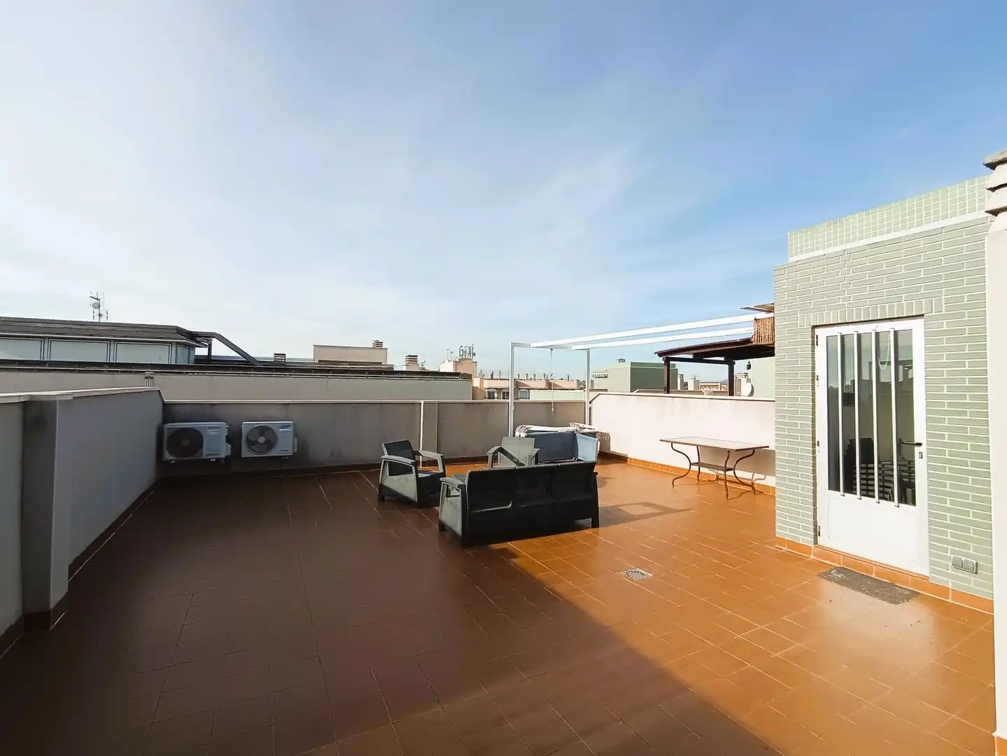 Terrasse von Dachboden zum Verkauf in Orihuela mit Klimaanlage, Terrasse und Schwimmbad