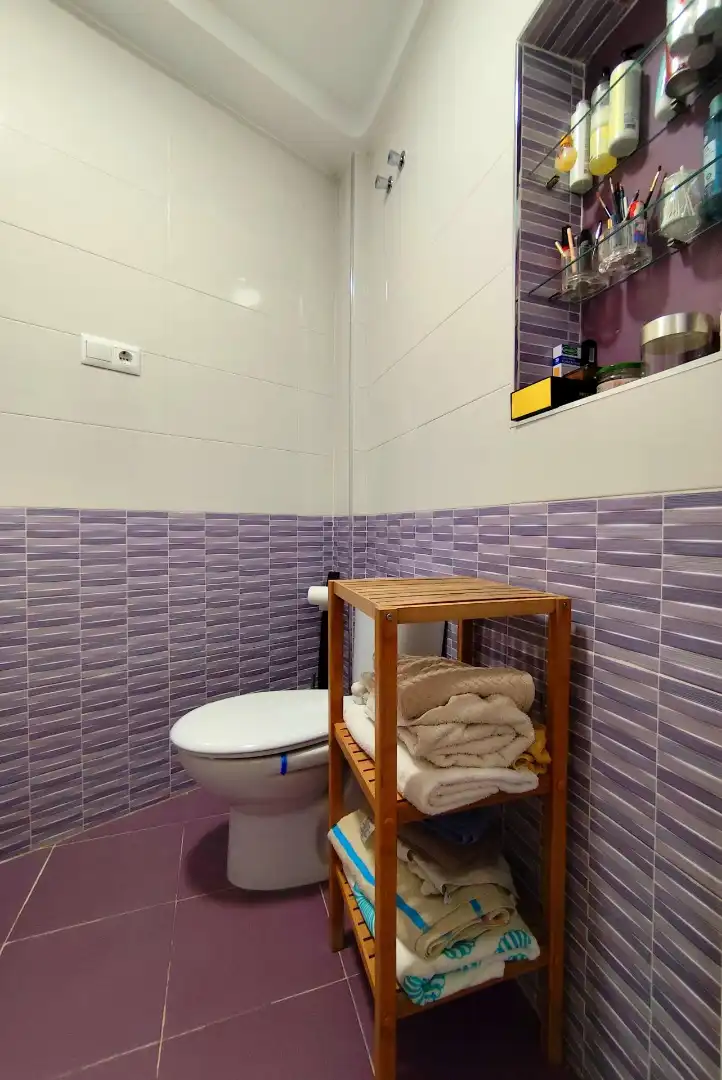 Bathroom of Flat for sale in Málaga  with Air Conditioner, Heating and Oven
