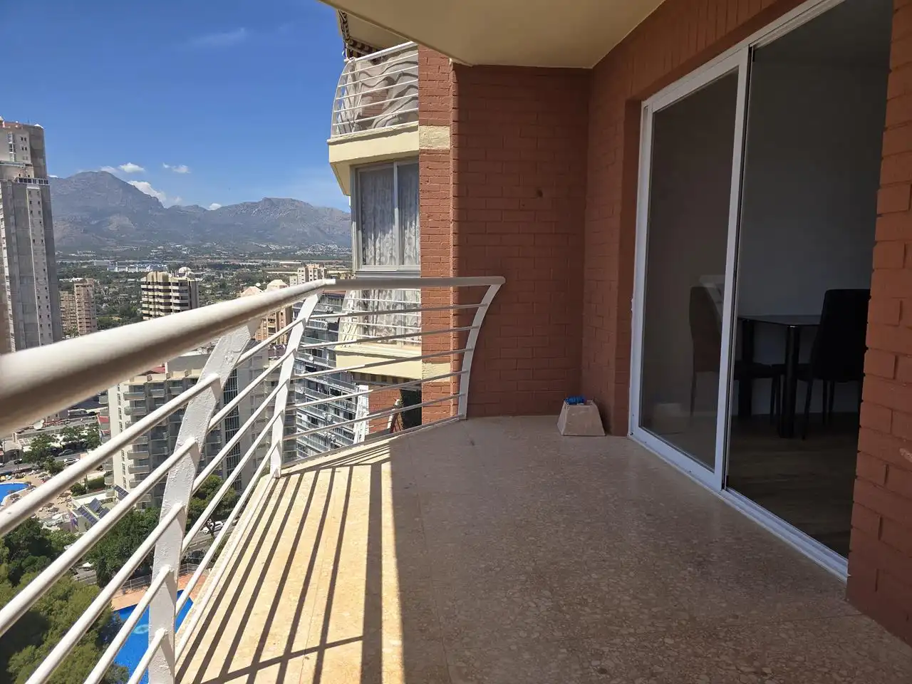 Terrasse von Wohnung zur Miete in Benidorm mit Terrasse