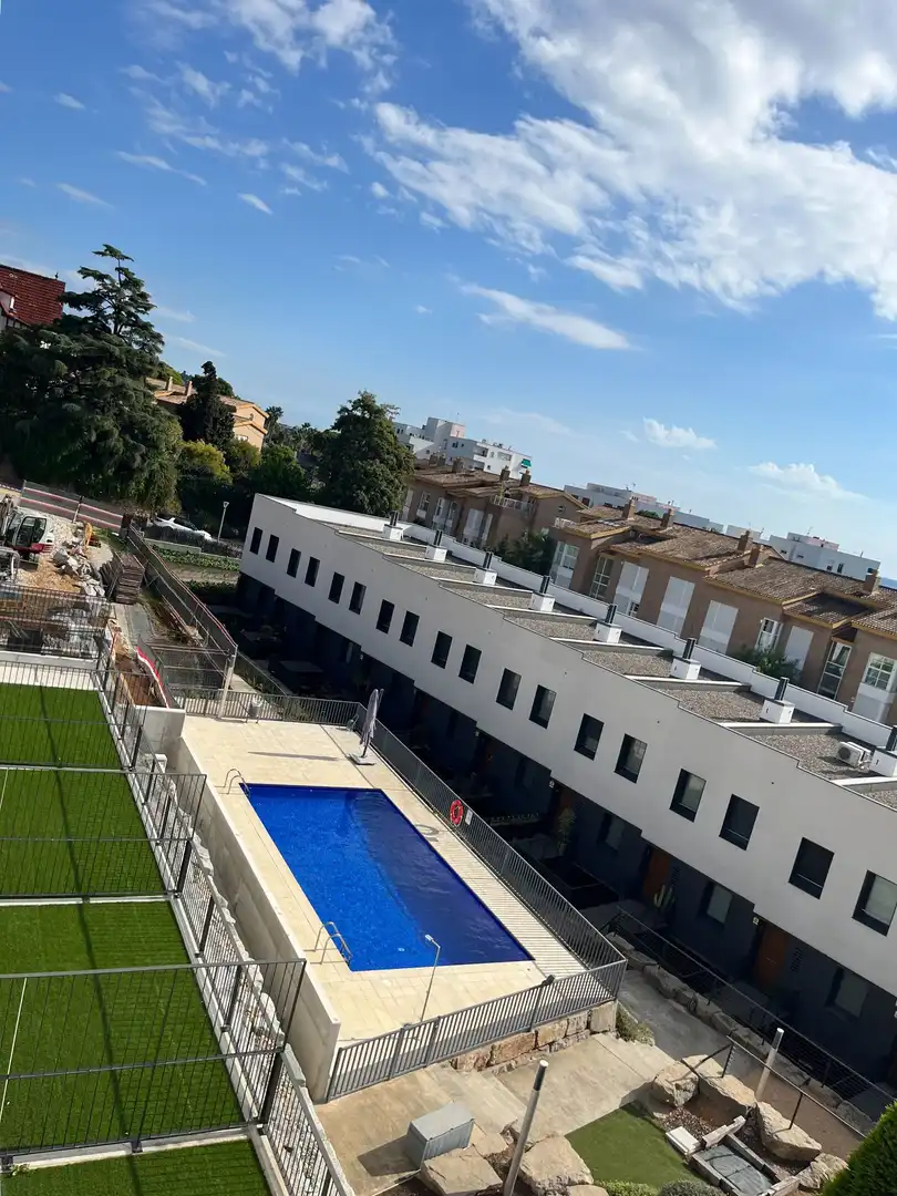 Vista exterior de Casa o xalet en venda en Sant Andreu de Llavaneres amb Calefacció, Terrassa i Traster