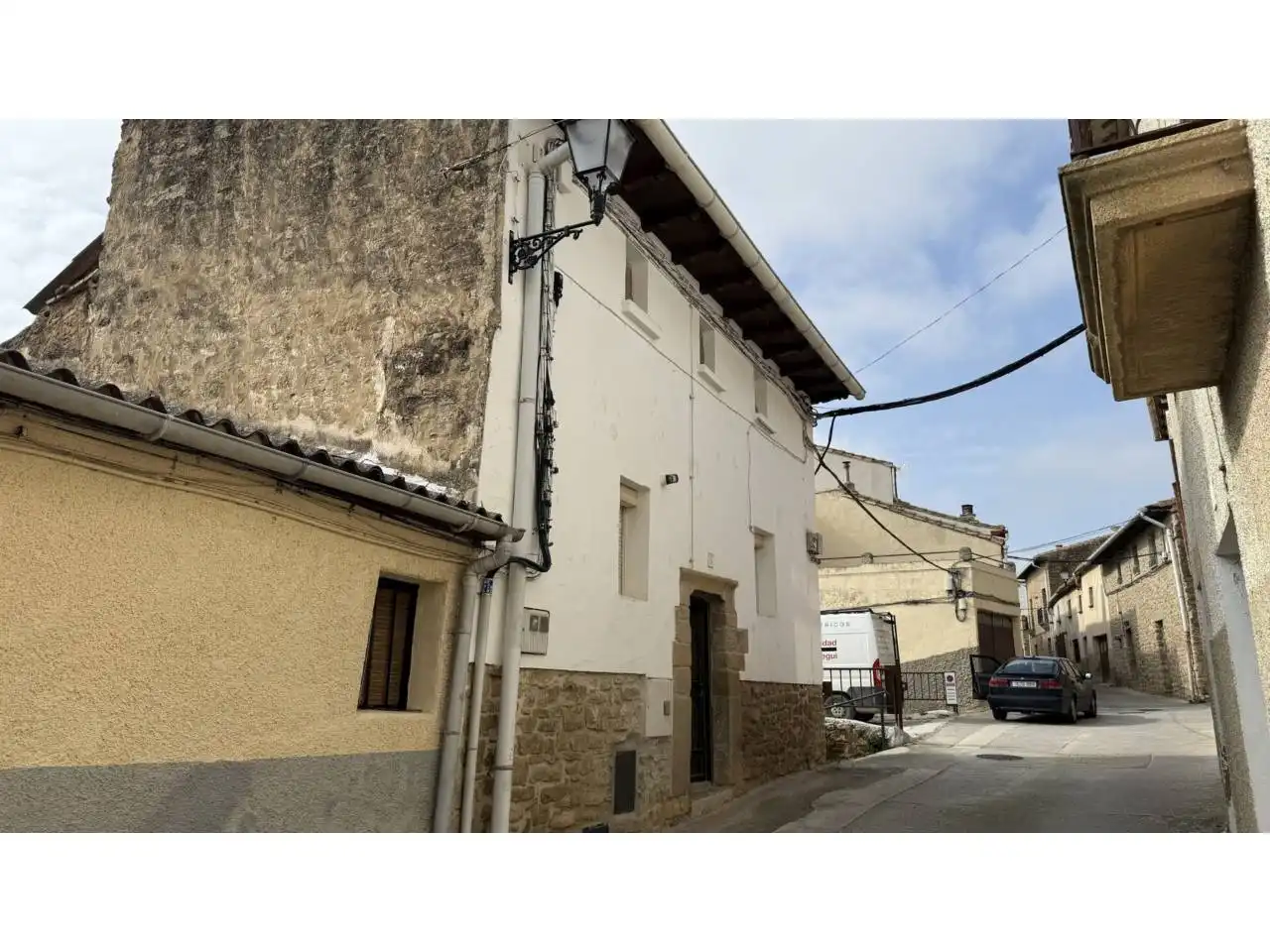 Vista exterior de Casa o xalet en venda en Artajona amb Calefacció i Terrassa