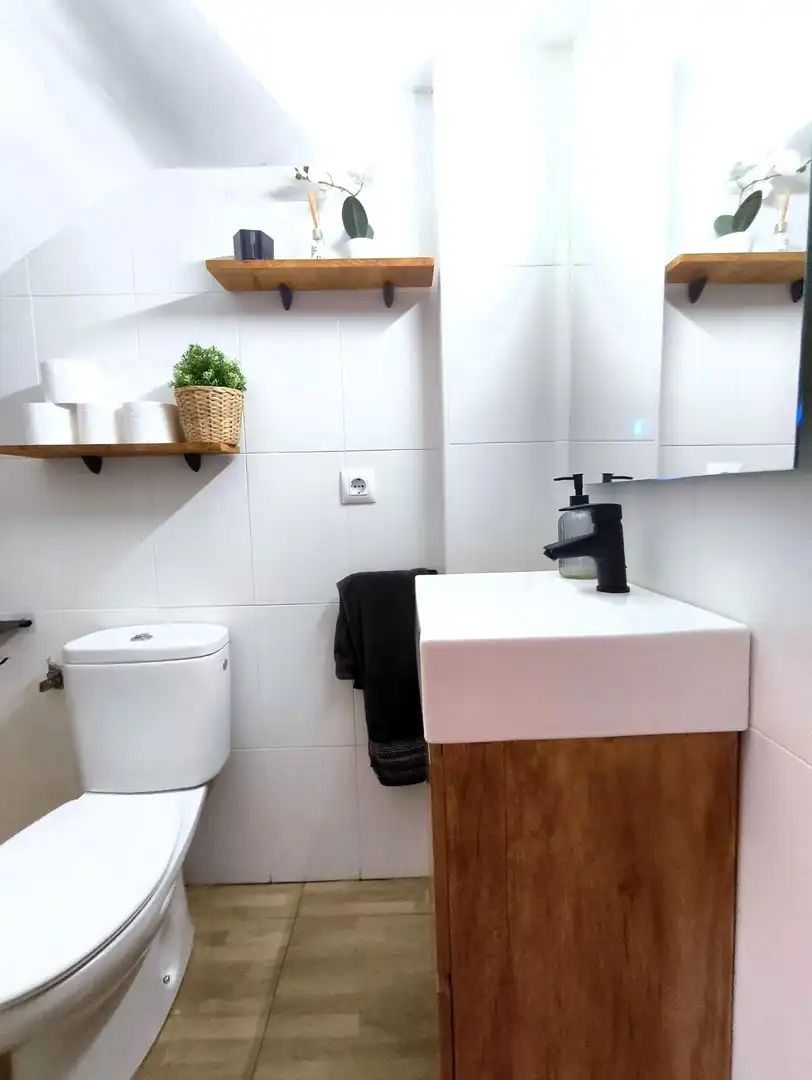 Baño de Casa o chalet en venta en Santa María de Cayón con Calefacción, Jardín privado y Terraza