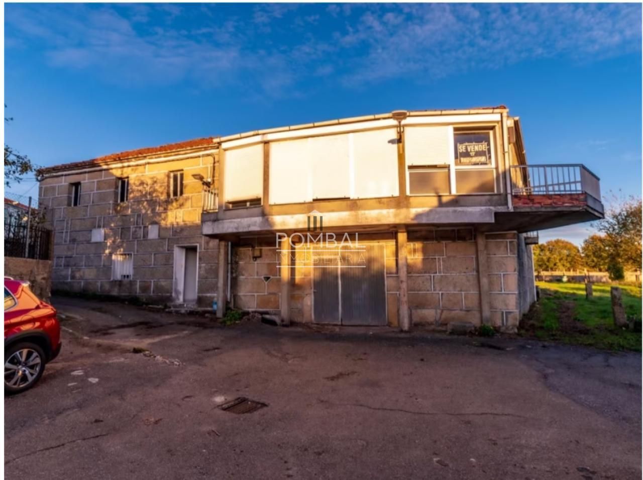 Vista exterior de Finca rústica en venda en Cualedro amb Jardí privat i Traster