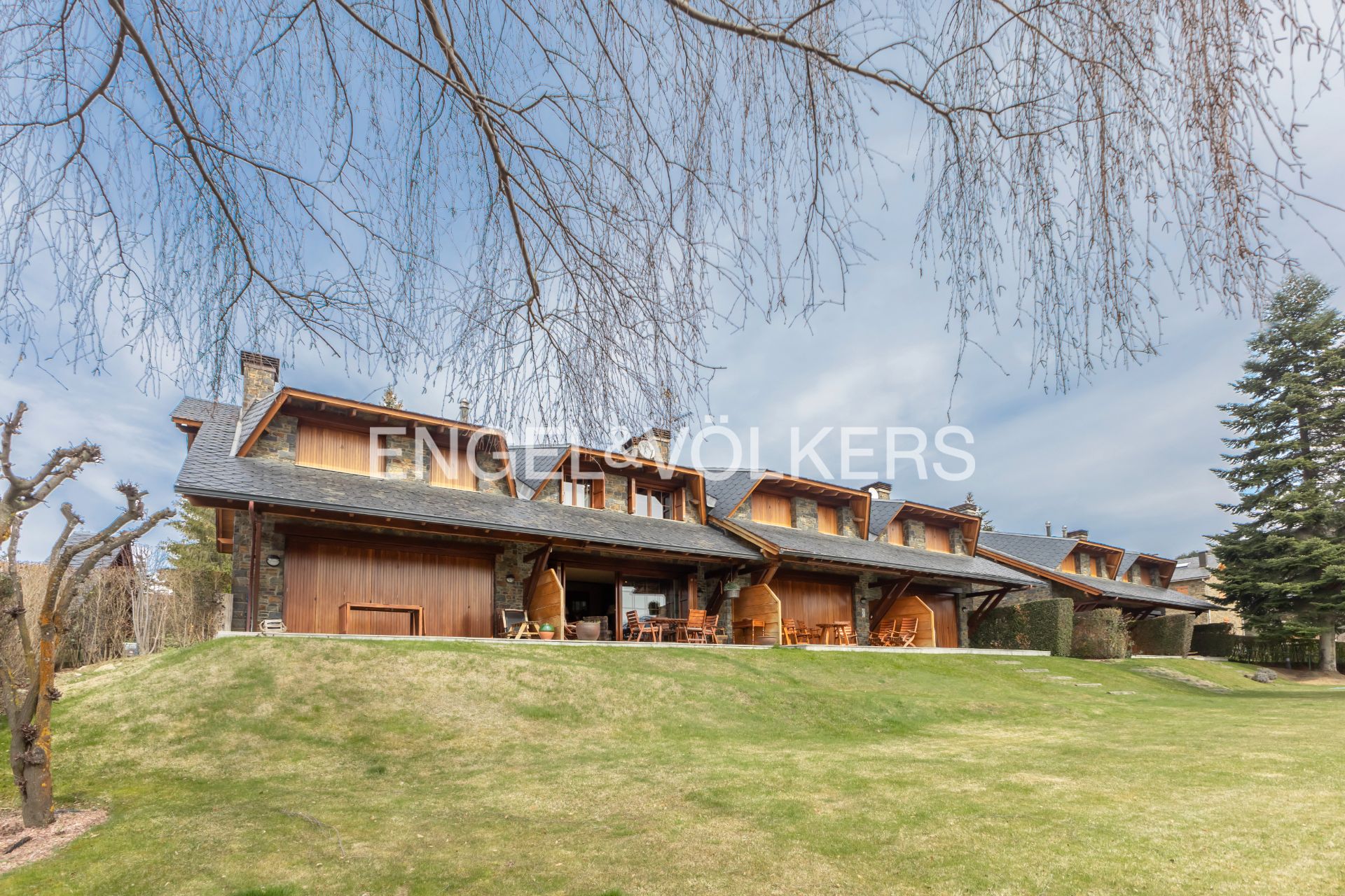 Exterior view of Single-family semi-detached for sale in Llívia  with Heating, Parquet flooring and Terrace