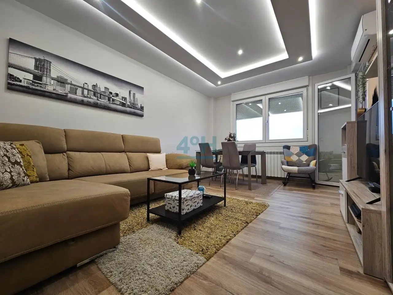 Sala de estar de Piso en venta en Ourense Capital  con Aire acondicionado, Calefacción y Trastero