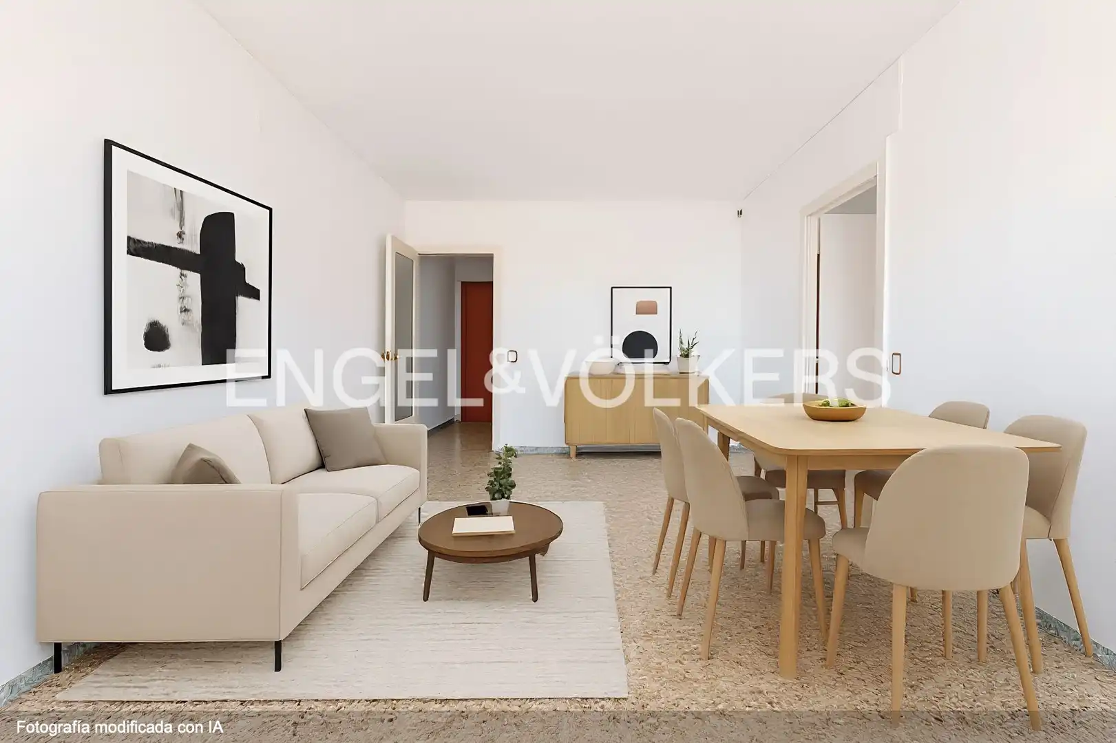 Sala de estar de Piso en venta en Sant Boi de Llobregat con Calefacción, Terraza y Balcón