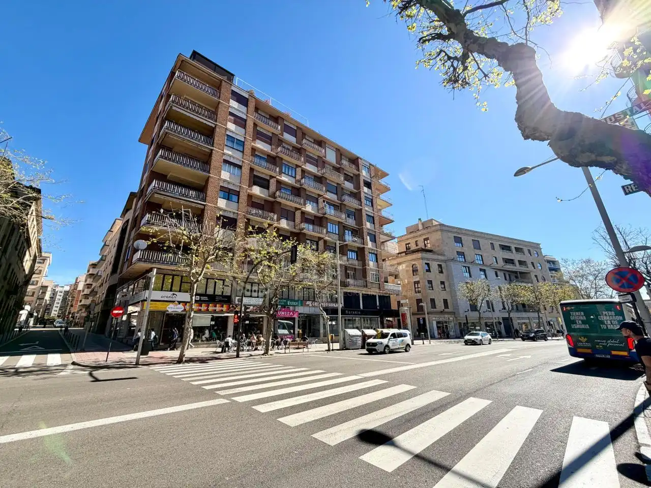 Vista exterior de Pis en venda en Salamanca amb Calefacció, Parquet i Moblat