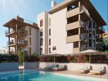 Attique avec balcon à vendre à Cala Millor