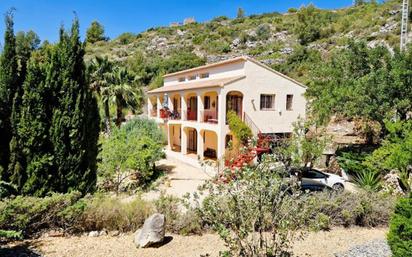 Exterior view of Country house for sale in Tàrbena
