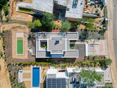 Vista exterior de Casa o xalet en venda en Caldes de Malavella amb Aire condicionat, Calefacció i Jardí privat