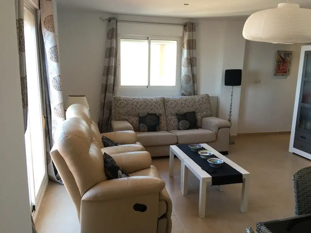 Wohnzimmer von Wohnung zum Verkauf in Cartagena mit Klimaanlage, Terrasse und Gemeinschaftspool