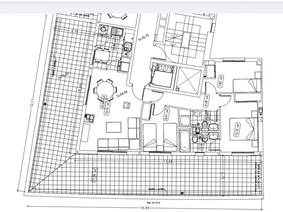 Ático en venta en Madrid con Aire acondicionado, Calefacción y Parquet