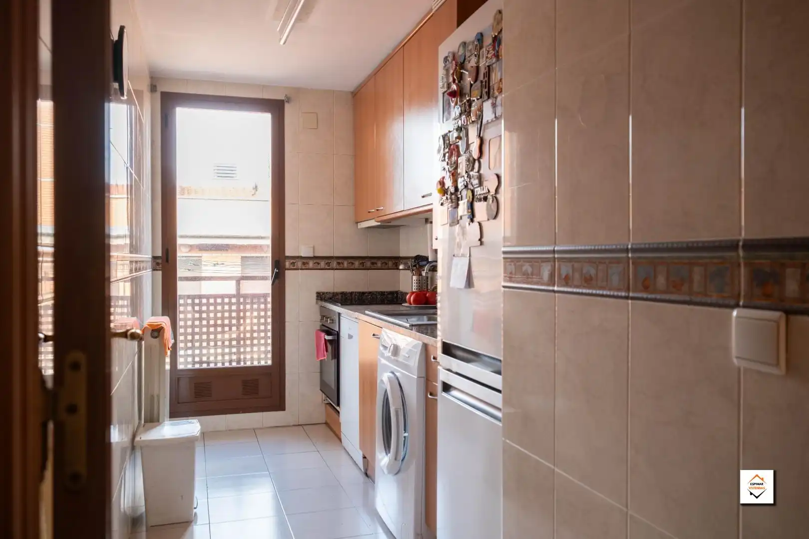 Kitchen of Flat for sale in Zaragoza  with Air Conditioner, Heating and Terrace