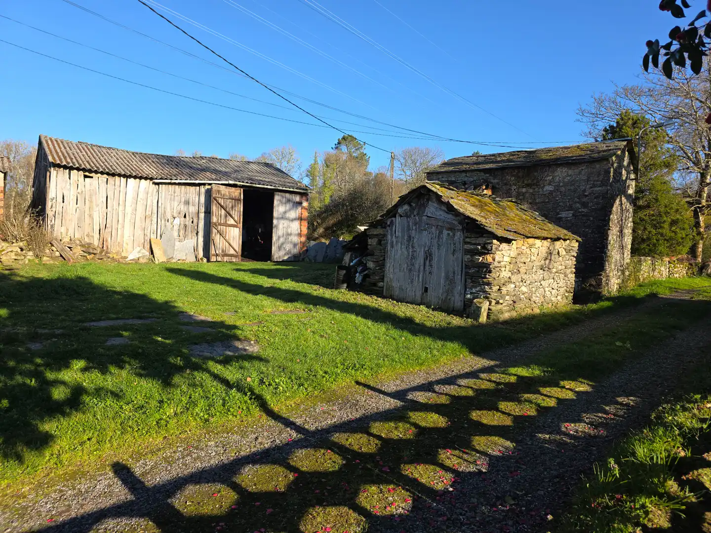 Vista exterior de Finca rústica en venta en Vilalba con Jardín privado y Amueblado