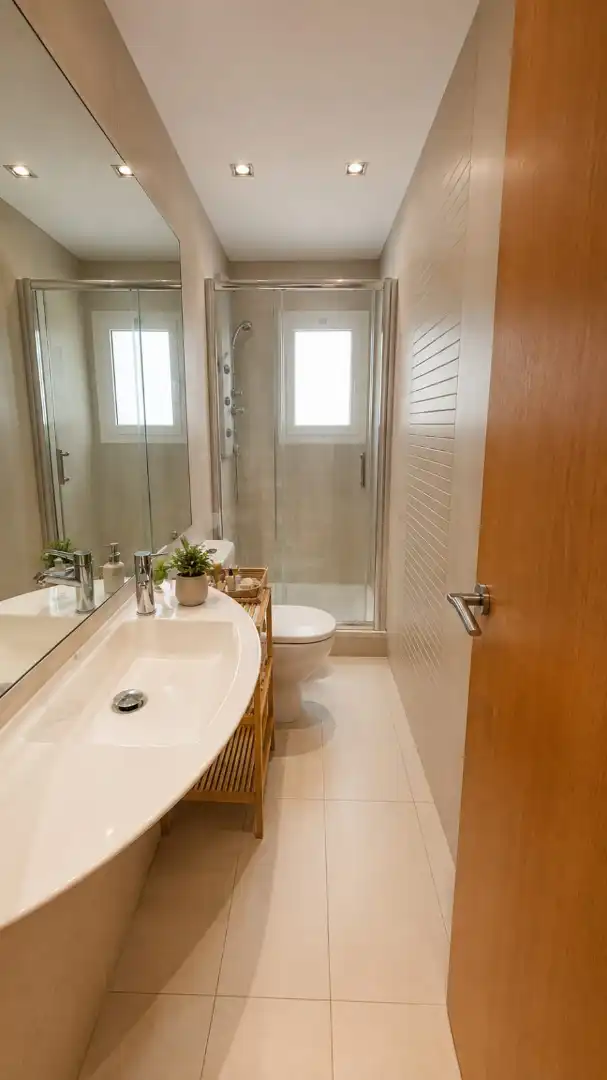 Bathroom of Flat for sale in Barcelona  with Heating