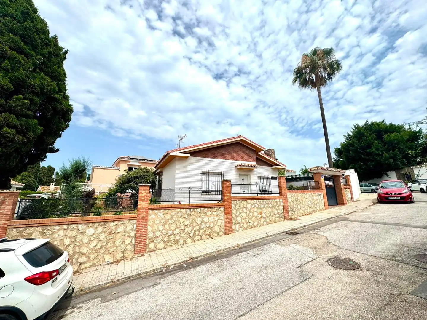 Vista exterior de Casa o chalet en venta en Málaga con Aire acondicionado, Jardín privado y Terraza