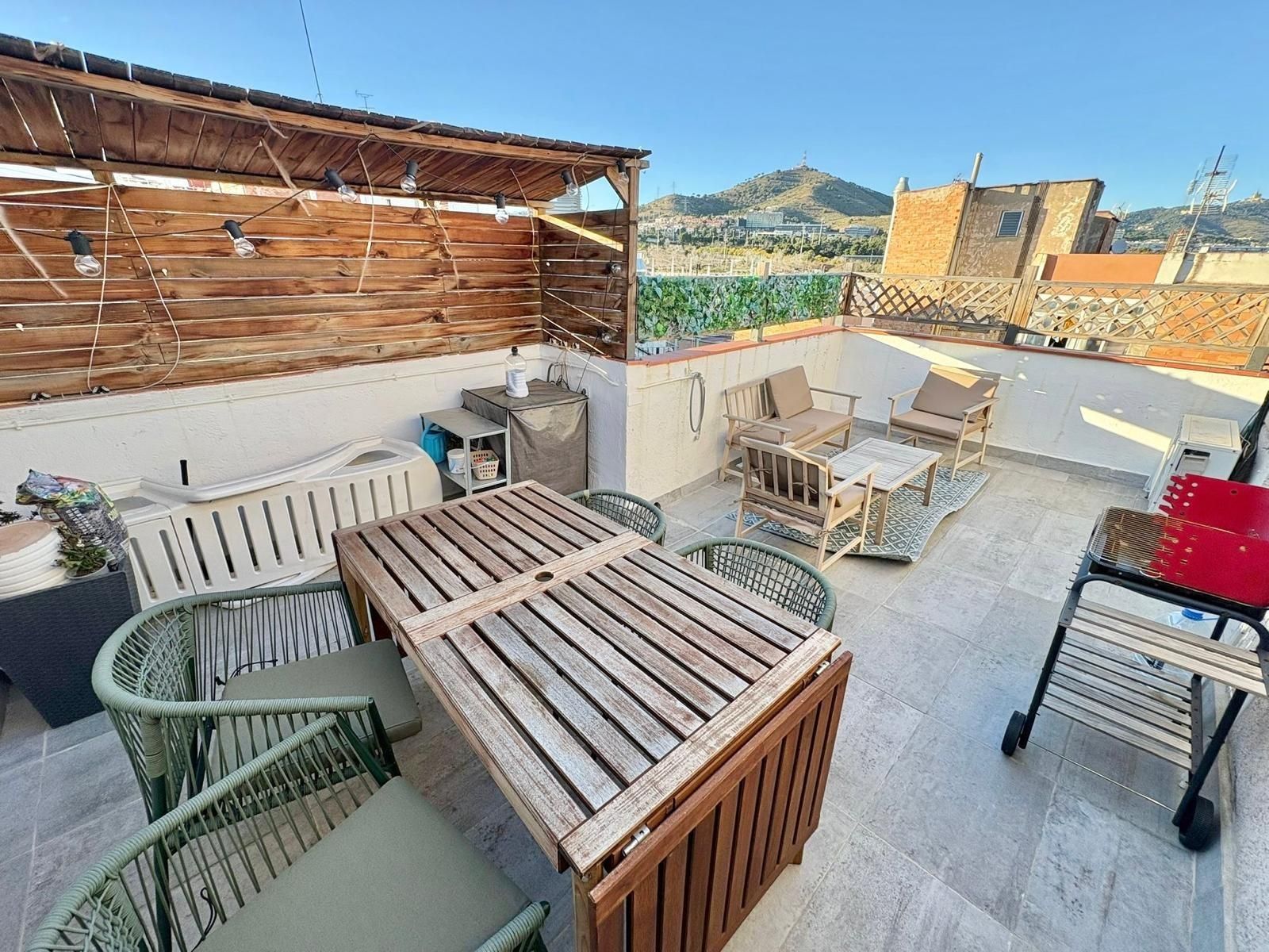 Terrace of Attic for sale in L'Hospitalet de Llobregat  with Air Conditioner, Terrace and Alarm