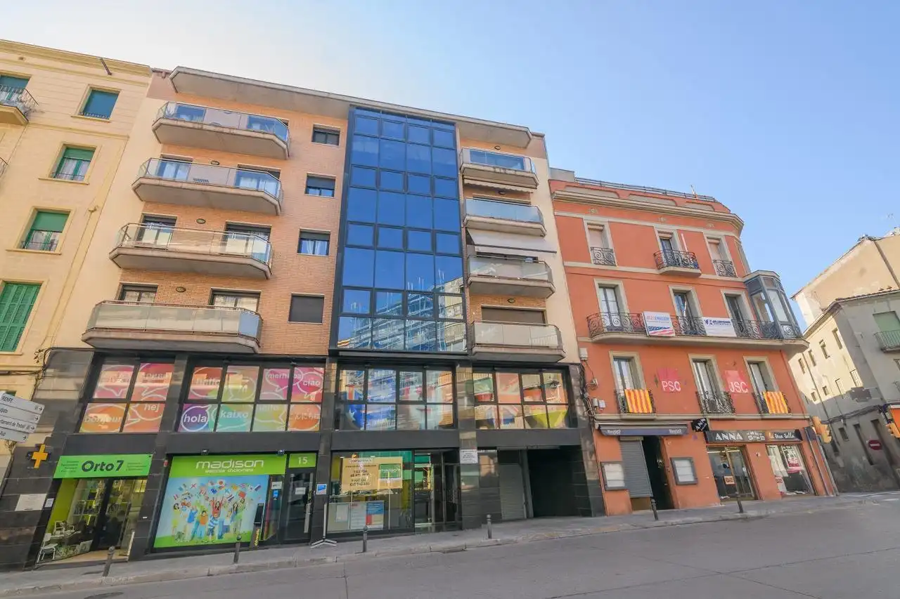 Vista exterior de Ático en venta en Manresa