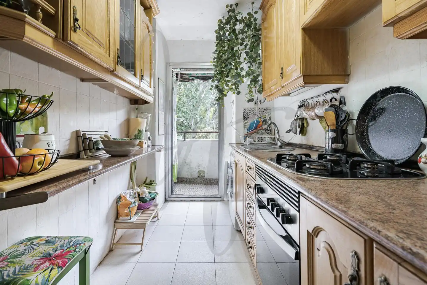 Kitchen of Flat for sale in San Sebastián de los Reyes  with Heating, Parquet flooring and Terrace