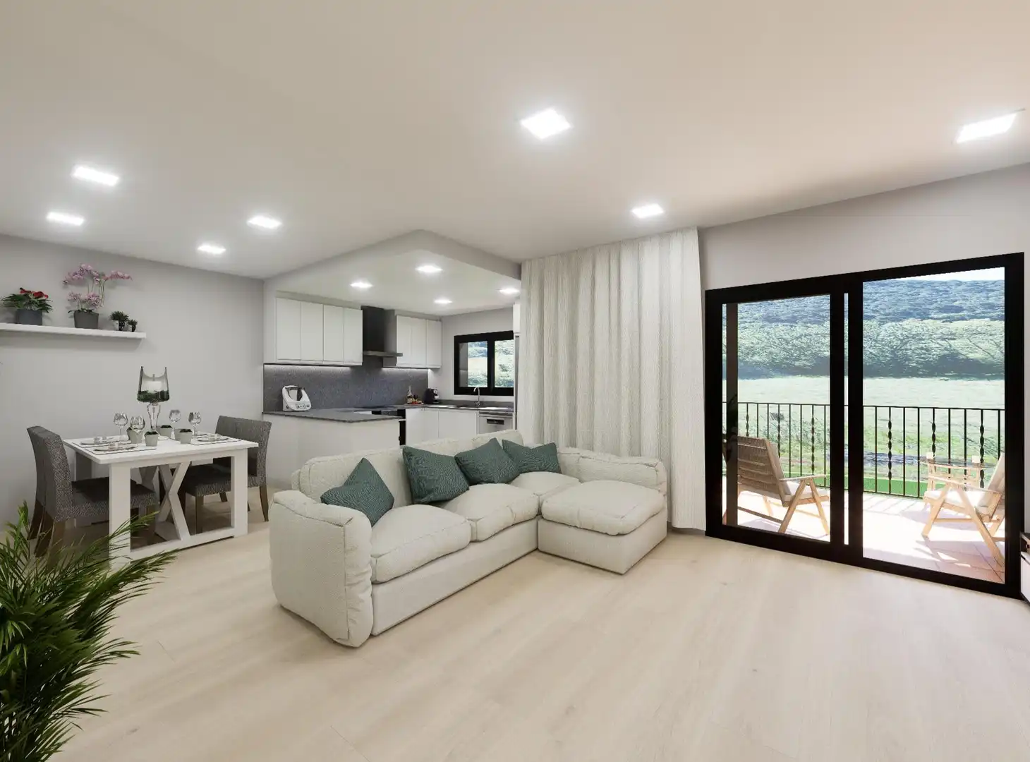 Wohnung mit Terrasse zum Verkauf in Calle Nou Sant Genís 51, imagen 2