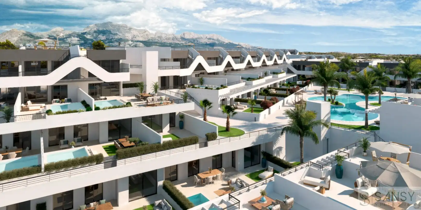 Apartment with pool for sale in Pueblo - Urbanizaciones, imagen 13