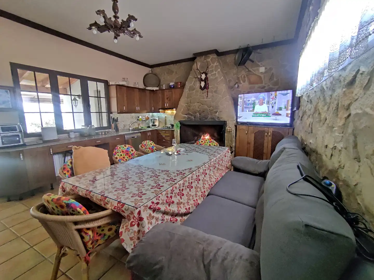 Cocina de Casa o chalet en venta en Pedro Muñoz con Aire acondicionado, Calefacción y Jardín privado