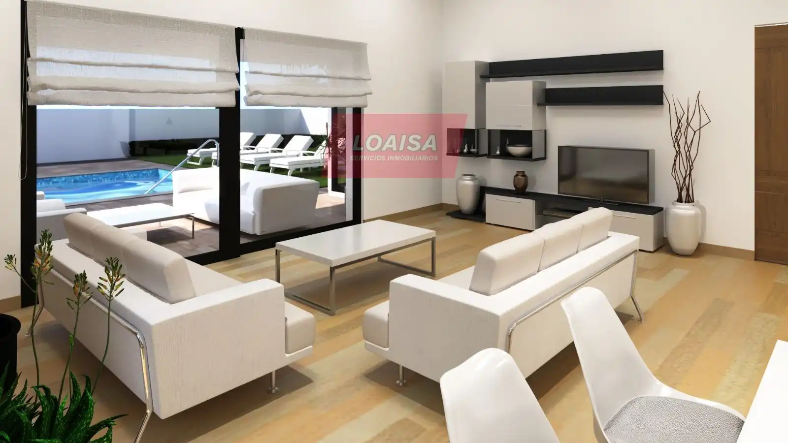 Living room of Houses for sale in Los Gallardos  with Heating, Terrace and Swimming Pool