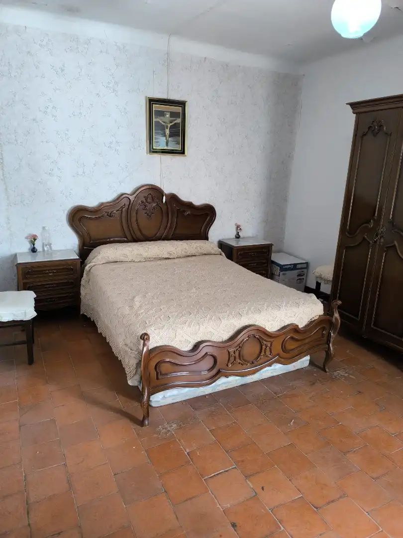 Dormitori de Casa o xalet en venda en Viso del Marqués amb Aire condicionat, Jardí privat i Moblat
