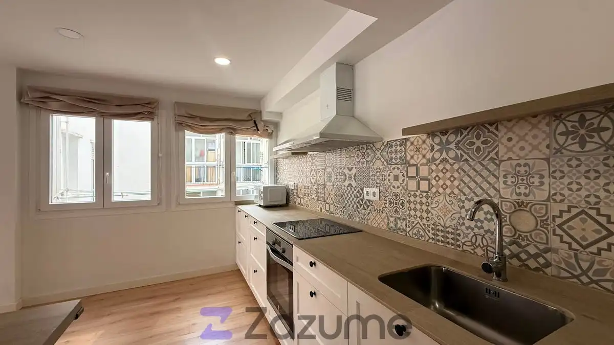 Cocina de Piso de alquiler en Cartagena con Aire acondicionado, Calefacción y Parquet