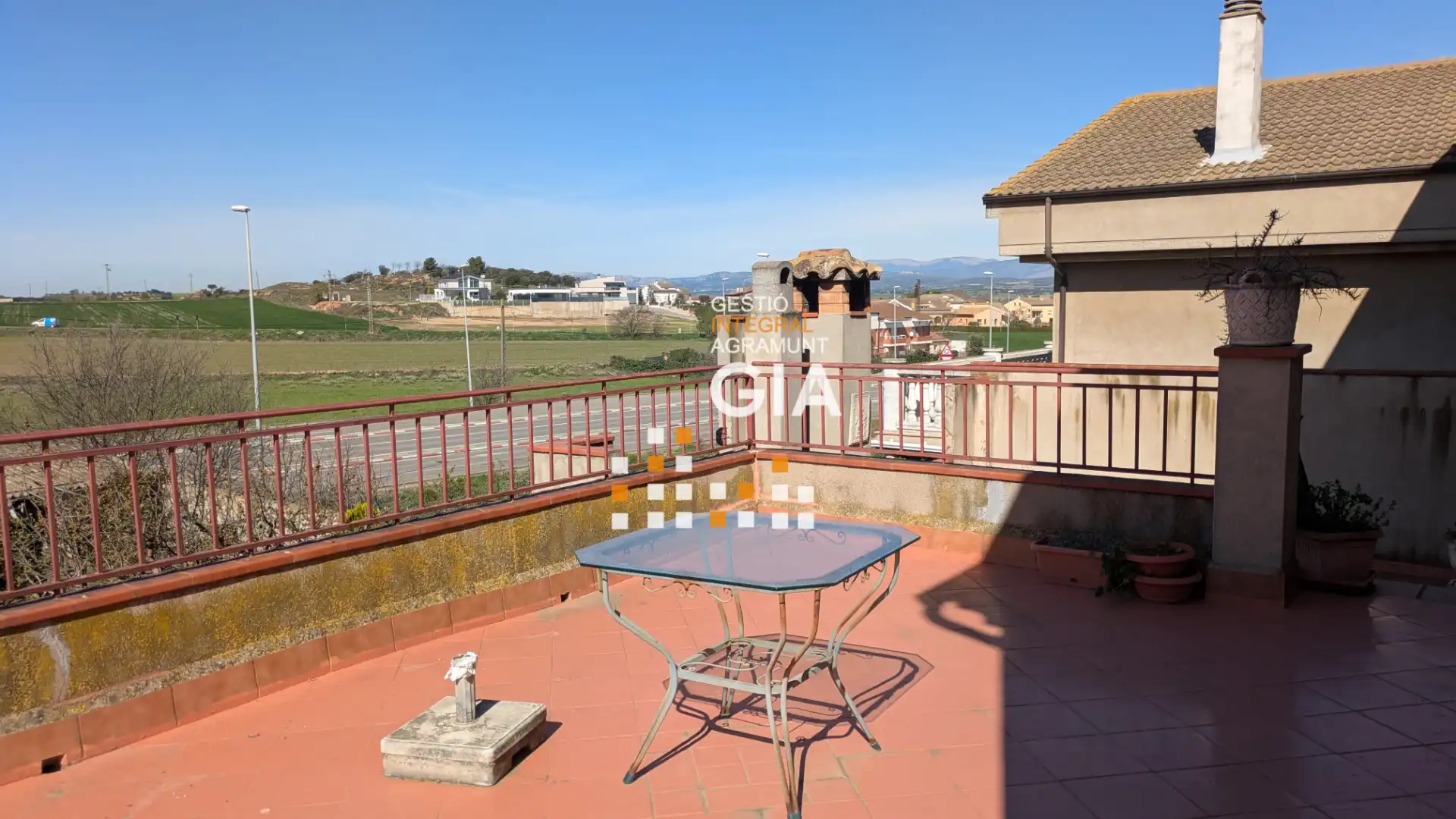 Terrassa de Casa o xalet en venda en Agramunt amb Calefacció, Jardí privat i Terrassa