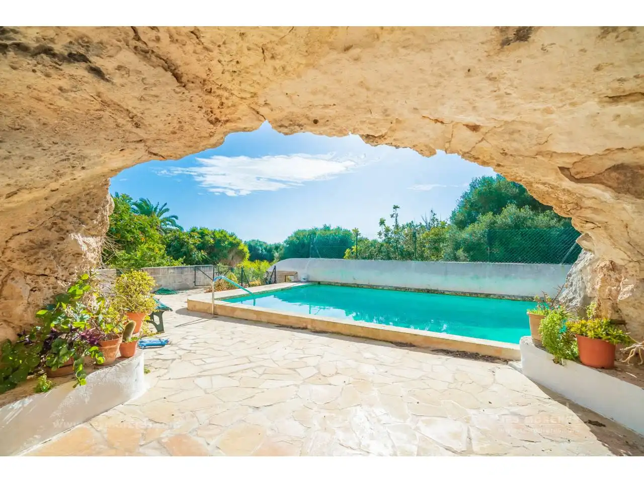 Swimming pool of Land for sale in Maó - Mahón